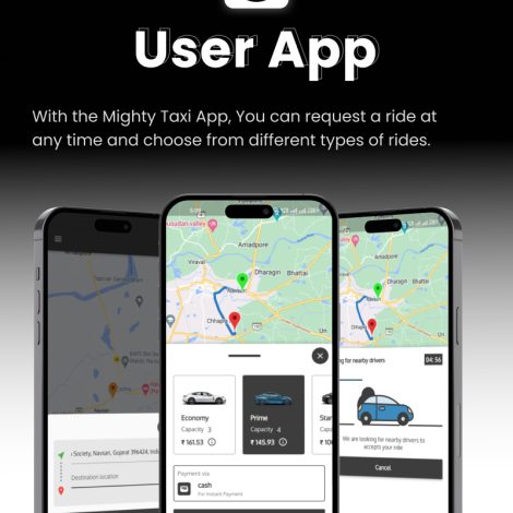 MightyTaxi - Flutter Online Taxi Booking Full Solution | User App | Admin Laravel Panel | Driver app - Image 3