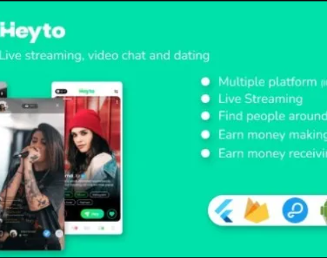 Heyto - Live Streaming (iOS, Android and Web)